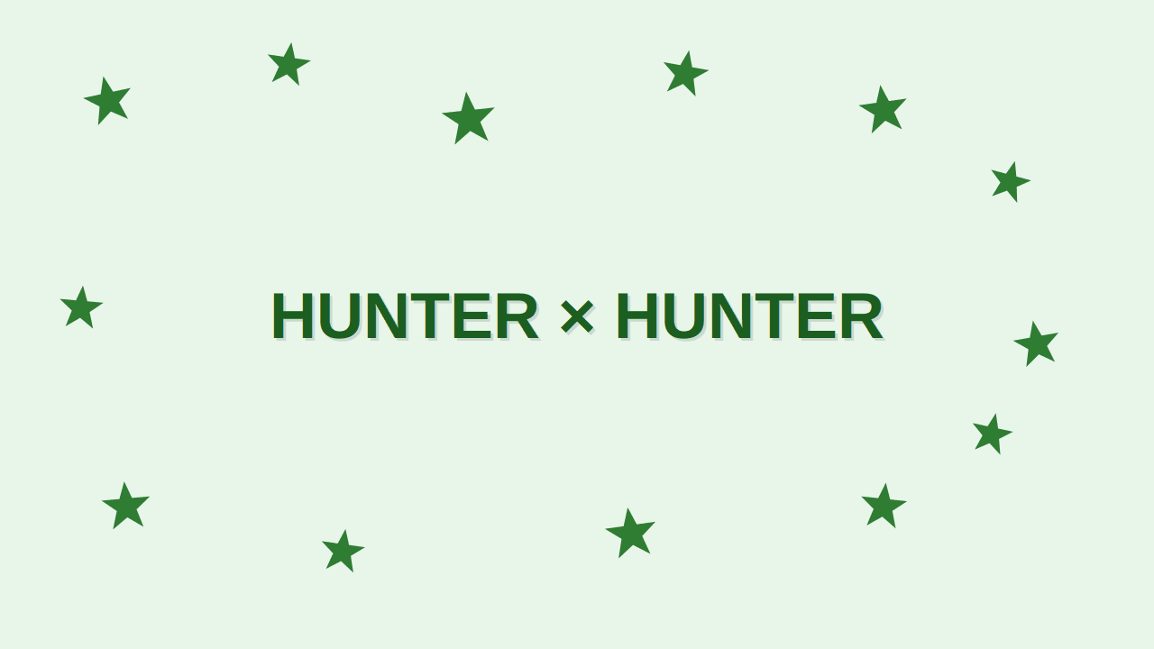 Hunter × Hunter
