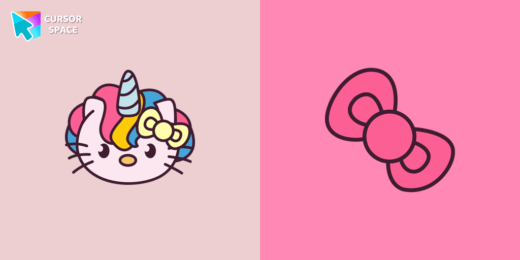 Hello Kitty Unicorn cursor